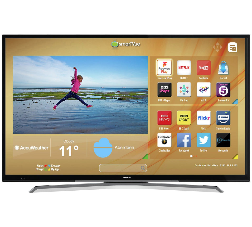 Hitachi 50 Inch Smart 4K Ultra HD TV
