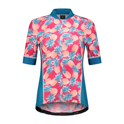 Red & Blue Designed Top