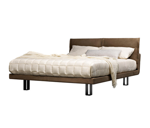 White And Brown Bed